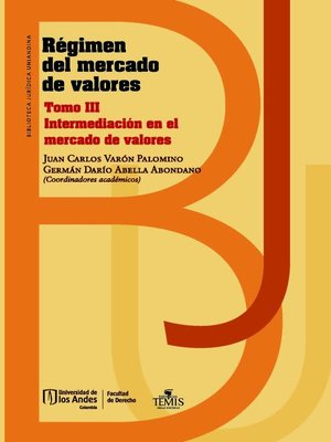 cover image of Régimen del mercado de valores Tomo III